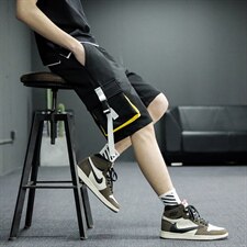 21夏季男潮短裤宽松工装五分裤薄款KT03P35，男装休闲裤，电商A086