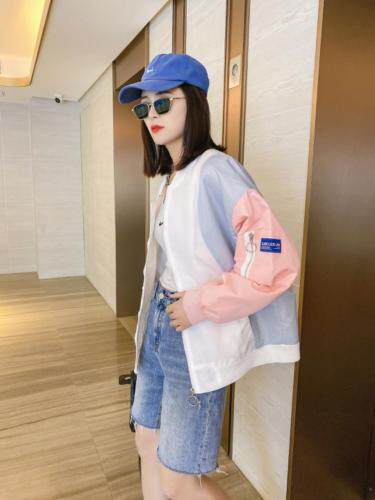 拼色外套，女装，娇姿百合