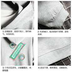 KS21171-P38加绒款-P43连帽开衫卫衣男运动外套大码班服网格，男装卫衣，电商A040A