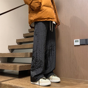 09冬季新款羽绒棉裤休闲裤男女美式加厚裤XZ211-1-K2377-P65图片