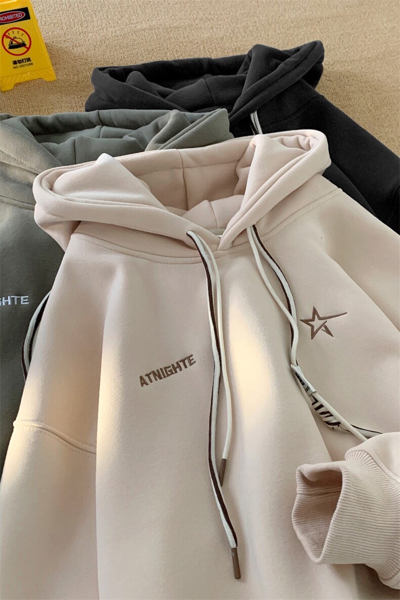 秋冬刺绣卫衣上衣加绒加厚D329-QM637-P65-控88,男装卫衣,电商D329