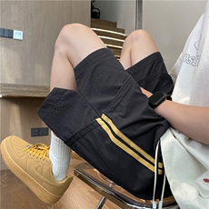 2026夏季新款气孔条纹设计速干宽松五分裤B315-K25550-特p30控58，男装牛仔裤，电商B315