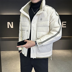 2025青年立领工装多袋夹克男冬季羽绒棉服潮牌新款袄子Y9810P160，男装夹克，星座914
