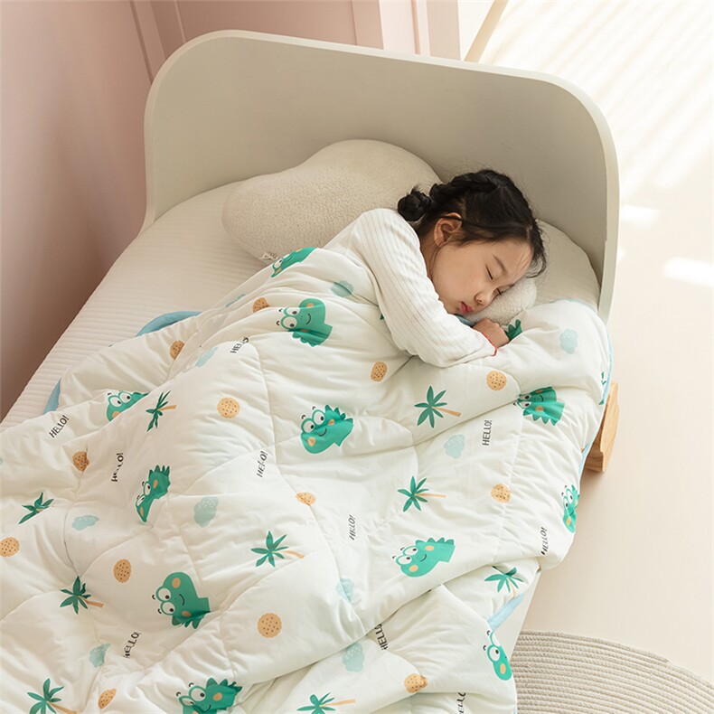 春夏A类凉感丝儿童糖果抗菌夏被,女装被套/被芯,一起卖家纺