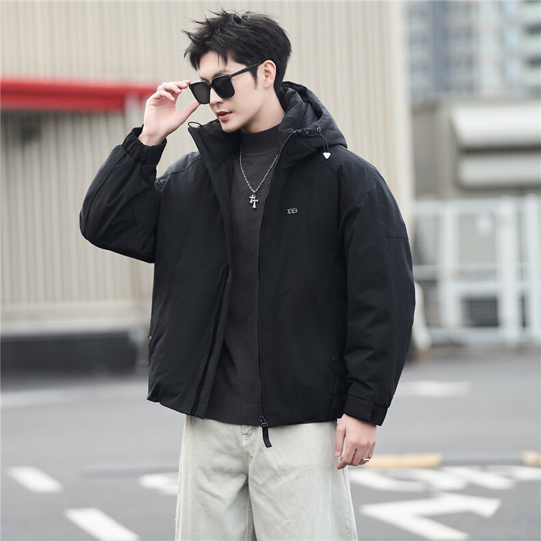 M-3XLB3539938P220灰连帽2025冬羽绒服【标50控活动价328】,男装羽绒服,电商B353