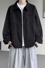 8XL-M明星同款工装猎装夹克哈灵顿外套男底特律衬衫秋季JK1325P88，男装夹克，电商D206-1