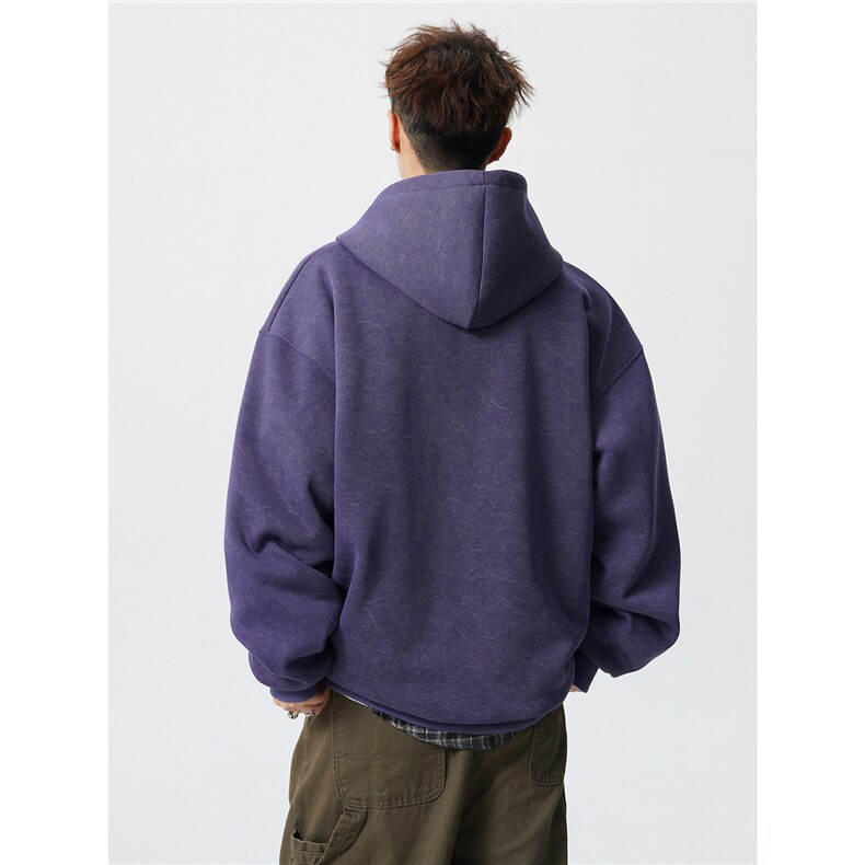 904-2-CD618-P60加绒70控88-98秋冬重磅加绒拱桥绣花连帽卫衣男,男装卫衣,星座904-2