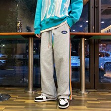 男春秋新款彩虹条休闲裤K1940P38，男装休闲裤，星座1116-2