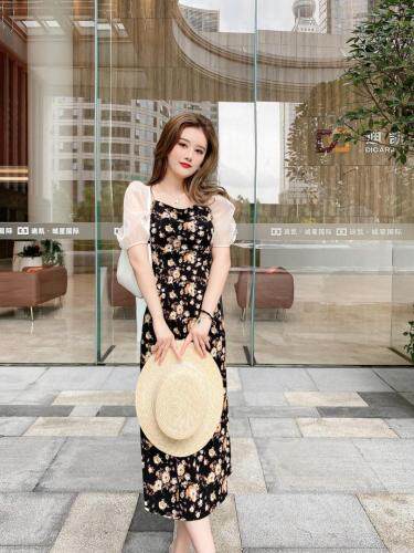 【现货】艾丹迪蔓雪纺连衣裙，女装连衣裙，艾丹迪蔓