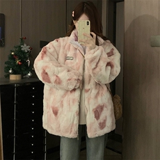 C922-P120羊羔毛毛绒棉服秋冬季2025新款学生中长款加绒加厚外套，男装棉衣，星座911-2(原星座613-2）