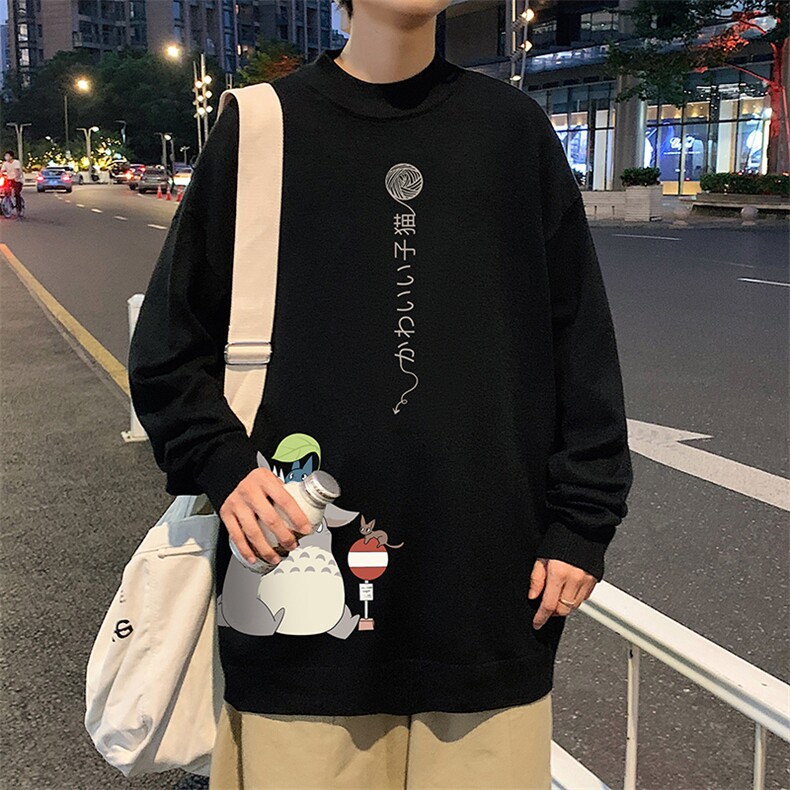 M18152-P45加绒款-P65半高领毛衣男士大码针织衫男毛线衣男,男装针织衫/毛衣,电商A040