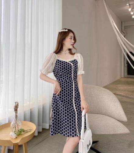 夏季连衣裙，女装连衣裙，E莎