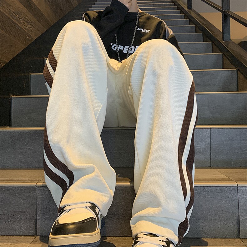 现货重磅欧棉绒休闲裤！NB820P55加绒P60控78,男装休闲裤,电商C303
