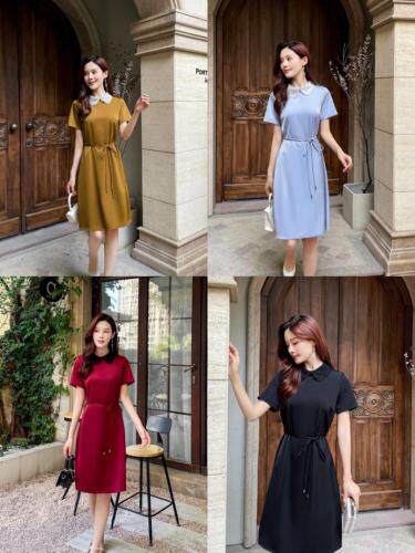 夏季新款连衣裙，女装连衣裙，金姿丹