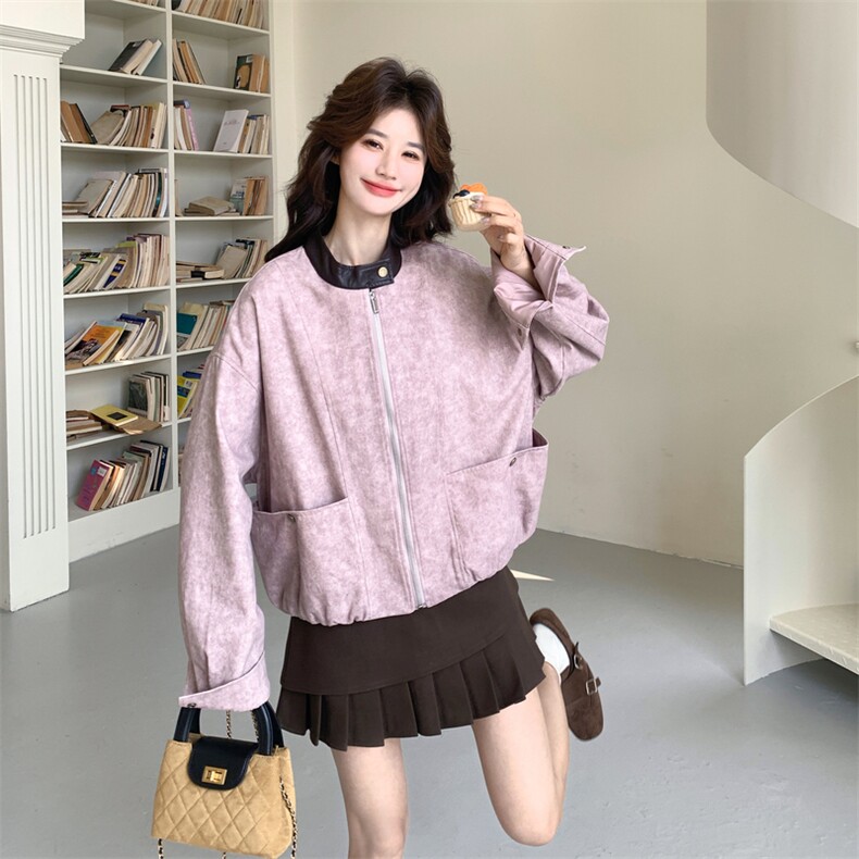 已出大货【26春新款】晕染外套2D001-6737-P175-K288,女装短外套,2D001