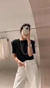 夏季短款小上衣黑白，其它，MVP