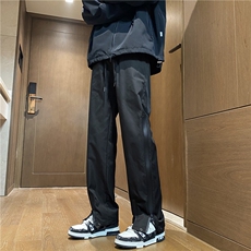 春季防水双拉链冲锋裤美式高街机能风长裤B315-K23426-p50控68，男装休闲裤，电商B315