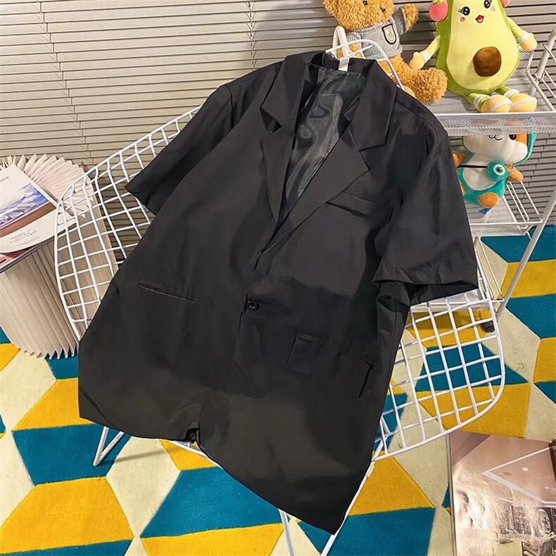 男士休闲西装外套短袖西服JK09P45,男装西服,星座1116-2