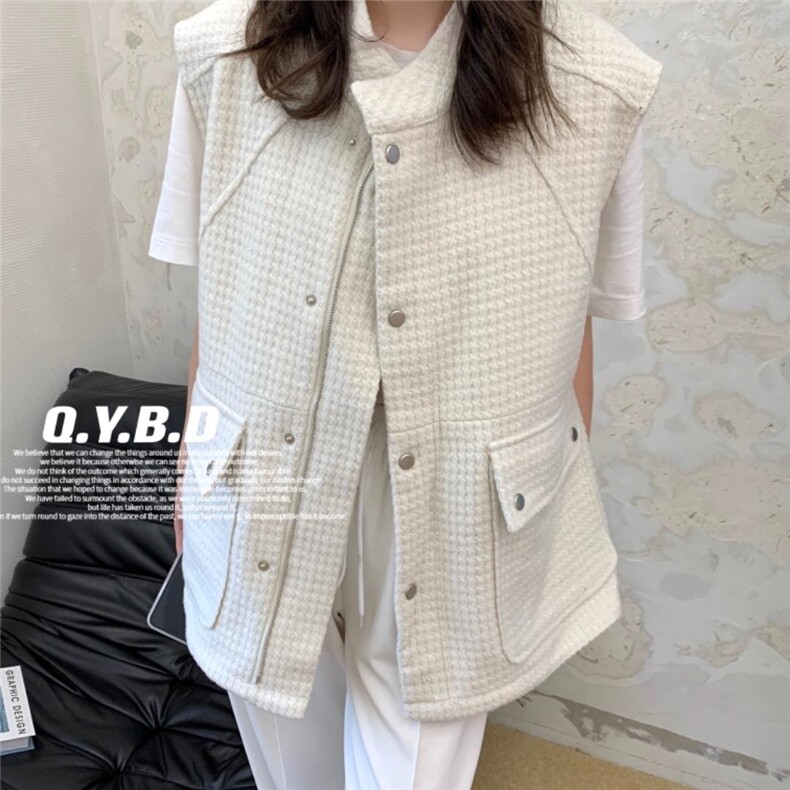 韩版马甲，女装马夹，倩衣百度