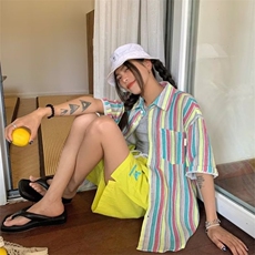 美式复古运动短裤夏季男女休闲中裤潮薄款篮球速干五分裤ins潮，男装牛仔裤，星座506A