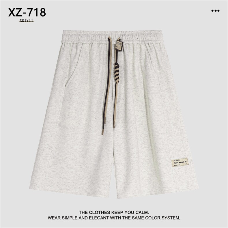 夏季新款时尚直筒宽松休闲五分裤 XD1711特批35图片