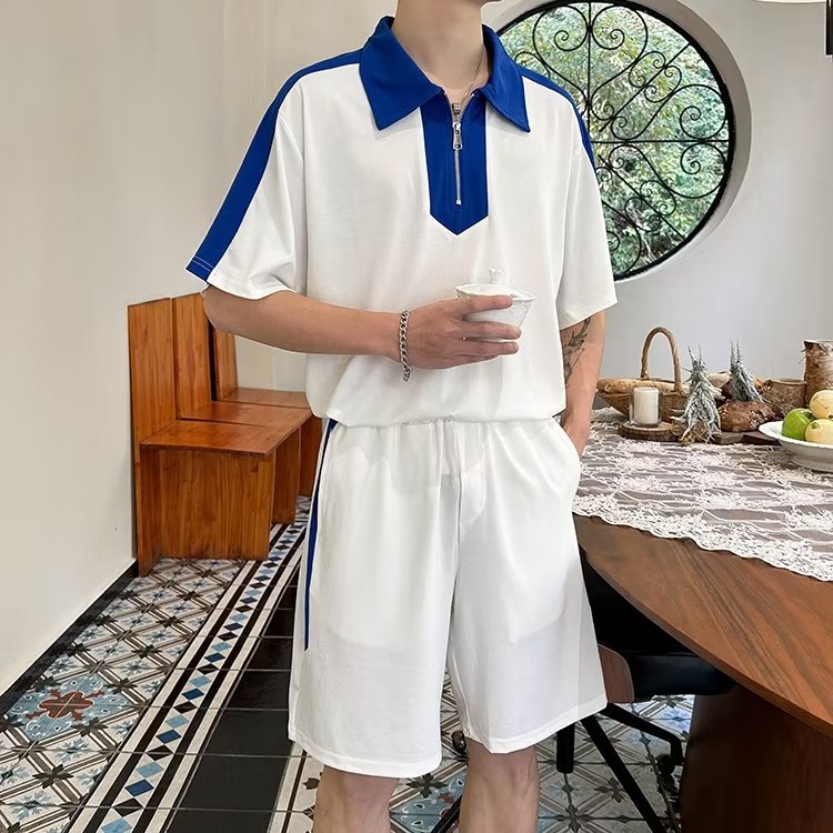 男潮流休闲套装宽松套装运动套装L730P46,男装休闲套装,星座1116-2