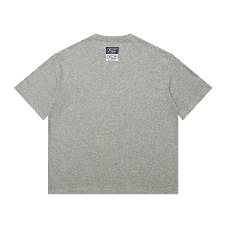PL769300克重磅复古英文T恤,男装T恤,电商基地S002