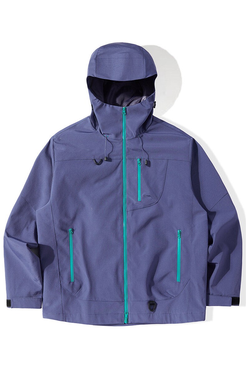 新款男女高品质户外登山服青少年学生冲锋衣夹克外套JK6633-P79,男装夹克,电商B306