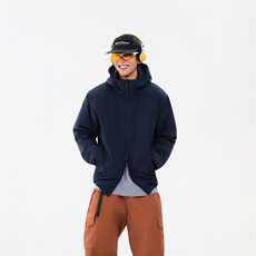 得物潮流高品质冬季连帽加绒加厚棉衣撞色棉服外套MY5568-P95，男装棉衣，星座610B-1