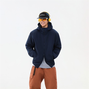 得物潮流高品质冬季连帽加绒加厚棉衣撞色棉服外套MY5568-P95图片