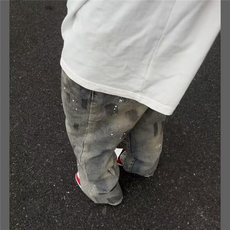 网图牛仔裤抖音得物现货可送样A061-AN01055-特P40,男装牛仔裤,电商A061