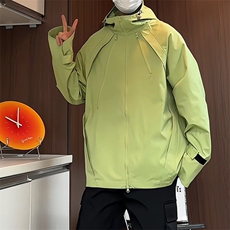 JK5010/P70秋装新款个性冲锋衣夹克男潮上衣百搭外套，男装夹克，电商A141