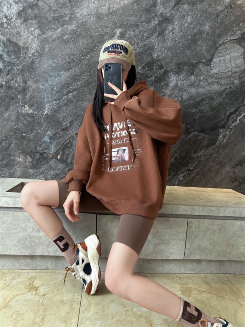 时尚休闲潮流卫衣，女装卫衣/绒衫，泽妤