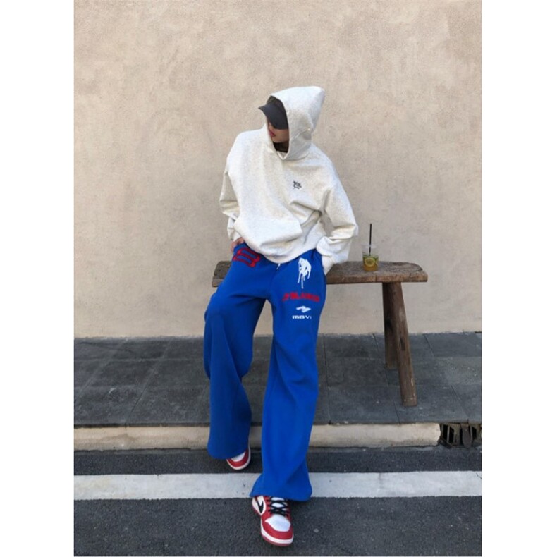 美式印花运动卫裤休闲裤ZK0462-特批28，男装休闲裤，星座313A(原308A-2)