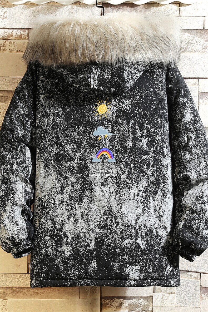MC49141-P135日系潮衣男大码派克服男工装服外套袄,男装棉衣,电商A040A