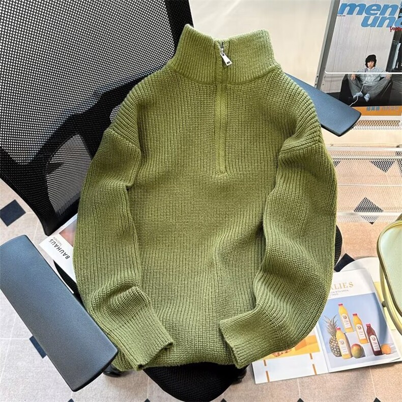 休闲青少年新款半拉链高领毛衣男M301P48,男装针织衫/毛衣,星座1116-2