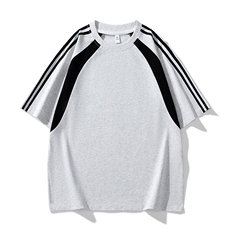 美式运动球服短袖男夏季潮牌重磅纯棉宽松休闲凉感t恤HH5713-P25，男装T恤，星座1206（原A206）