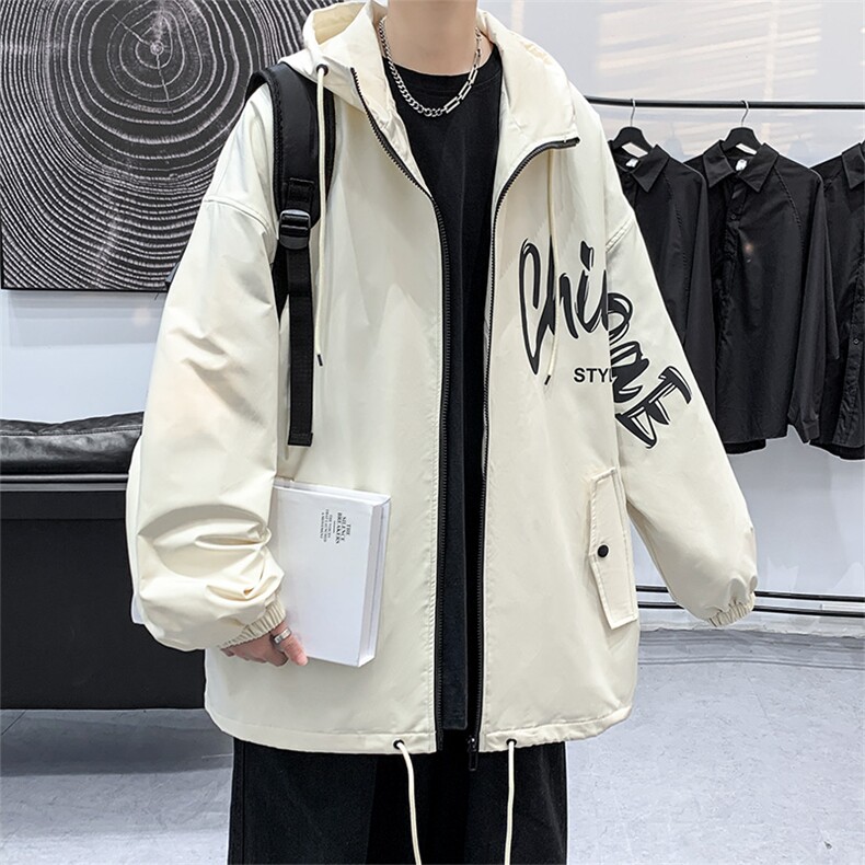 外套男春秋季ins港风百搭韩版潮流潮牌痞帅男装22122-70控108图片
