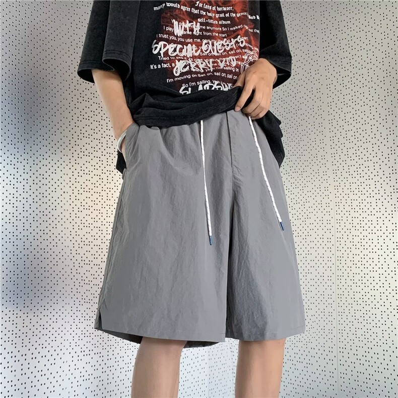 五分裤男韩版潮流高街帅气2024夏季新款ins宽松百搭短裤KF005-P27,男装休闲裤,星座1109-3