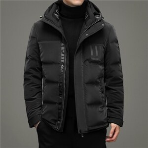 新款羽绒服男士冬季连帽可卸时尚休闲羽绒袄子外套SFT9918-P285