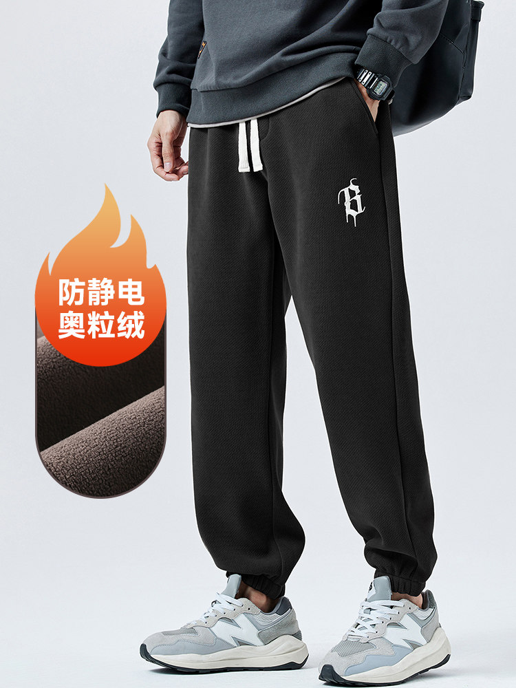 A178-1DY540AP85奥粒绒秋冬季美式休闲卫裤,男装休闲裤,电商A178-1