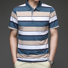 精品时尚短袖T恤上衣夏季男士休闲透气半袖体恤POLO衫NX8817-P45，男装Polo衫，星座1105-3