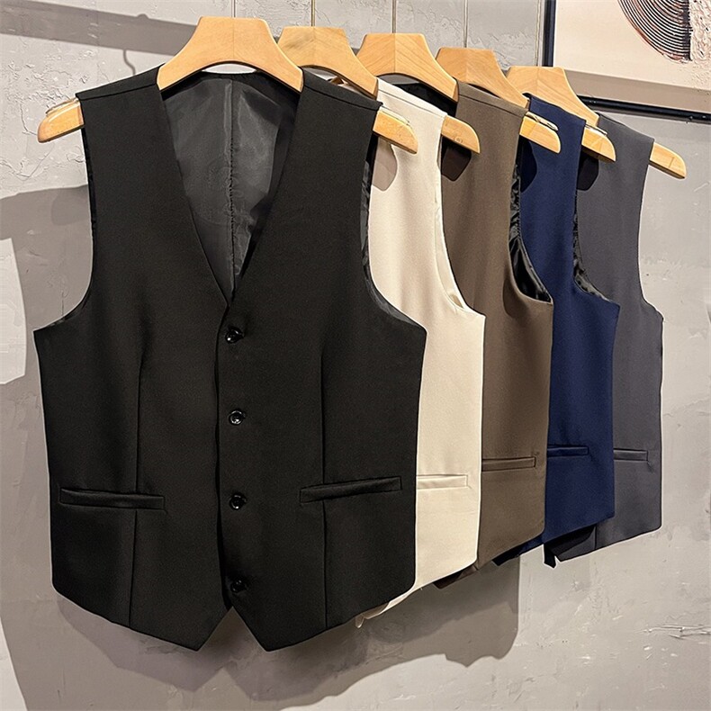 GM5103P48加大码西装马甲英伦风婚礼韩版修身伴郎西服马夹背心男，男装西服，星座1108-5