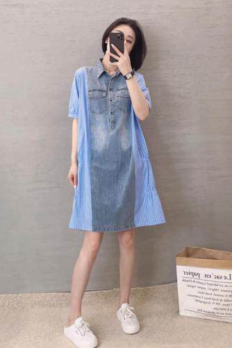 夏季连衣裙，女装连衣裙，曼希野