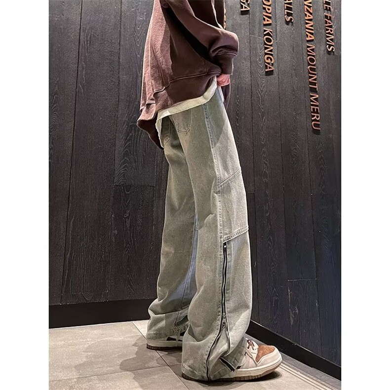 美式牛仔裤男款秋季长裤潮WH65P53,男装牛仔裤,星座1116-2
