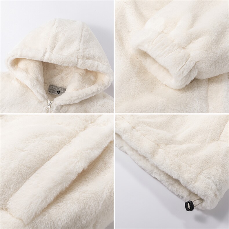 仿兔毛棉衣加绒加厚连帽情侣棉服保暖男女外套D2661-TP70138,男装棉衣,电商A102