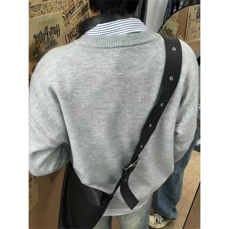 1506A/G50200/P53慵懒高级感针织衫内搭打底衫1,男装T恤,星座1506A