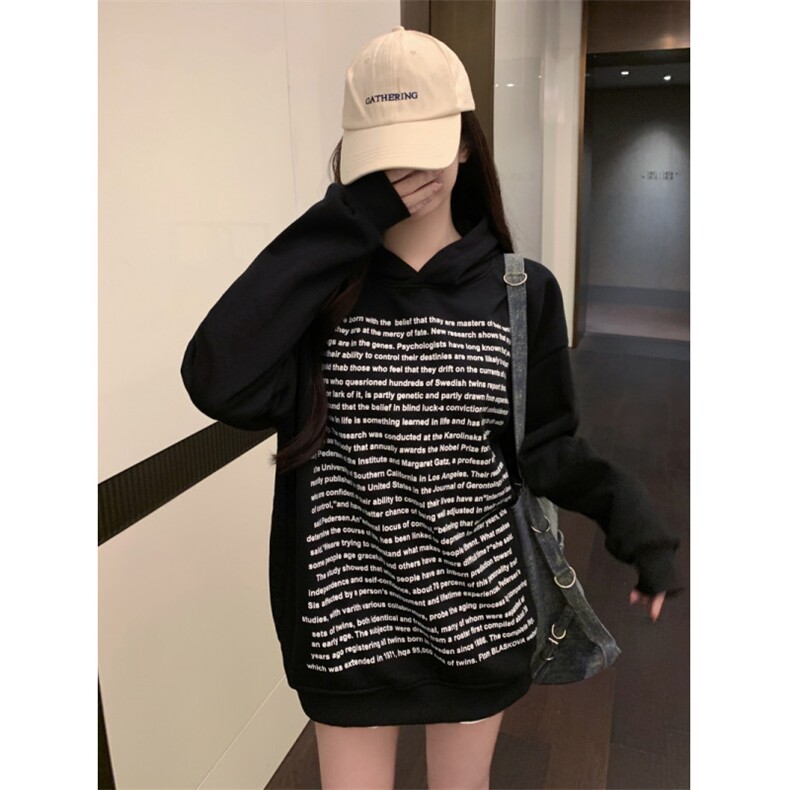 C0207-P55学生春秋2025新款宽松设计感小众连帽卫衣上衣,男装卫衣,星座617A-2