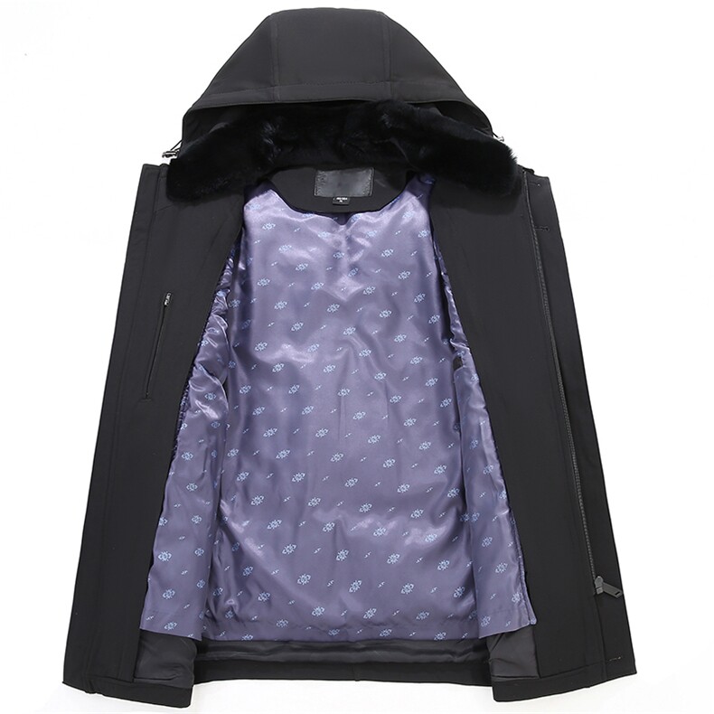 冬季中年男士加厚保暖羽绒服上衣新款可脱卸内胆外套CM1018-P255,男装羽绒服,星座1105-3
