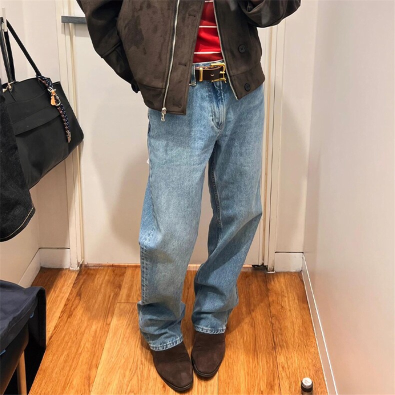 高品质现货弹力牛仔裤610A-1-YK028-P55，男装牛仔裤，星座610A-1